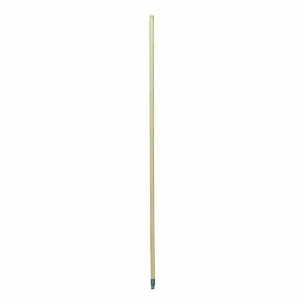 Waddell Mfg Metal Threaded Hardwood Broom Handle TH 6005